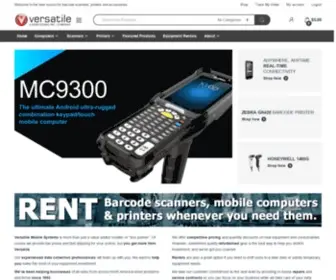 Versatile.com(Barcode Scanner and Printer Sales) Screenshot