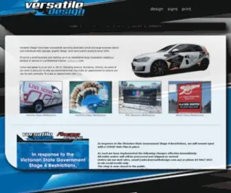 Versatiledesign.com.au(Versatile Design) Screenshot