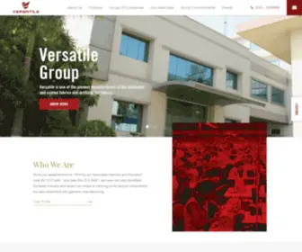 Versatilegroup.in(Versatile) Screenshot