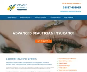 Versatileinsurance.co.uk(Private & Business Insurance Advisory Services) Screenshot