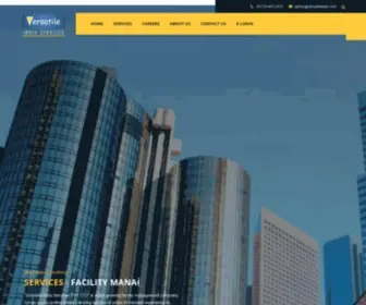 Versatileteam.com(Facility Management Services) Screenshot