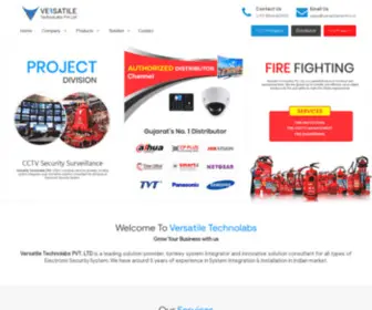 Versatiletechno.in(Versatile Technolabs PVT) Screenshot