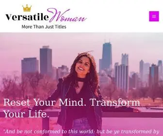 Versatilewoman.com(Versatile Woman) Screenshot