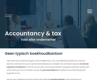 Verschaeren-Mertens.be(Geen typisch boekhoudkantoor) Screenshot