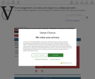Verse-Chorus.com(Verse Chorus) Screenshot