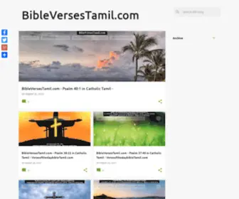 Verseofthedaybibletamil.com(Verseofthedaybibletamil) Screenshot