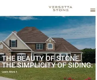 Versettastone.com(Mortarless Panels & Manufactured Stone Veneer I Versetta Stone Mortarless Panels & Manufactured Stone Veneer I Versetta Stone) Screenshot