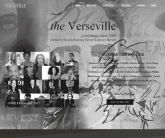 Verseville.org(Formerly The Enchanting Verses Literary Review) Screenshot