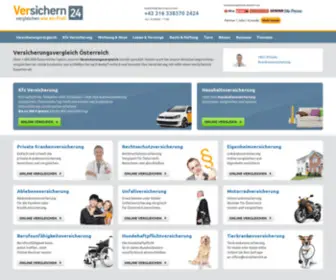 Versichern24.at(Versicherungsvergleich) Screenshot