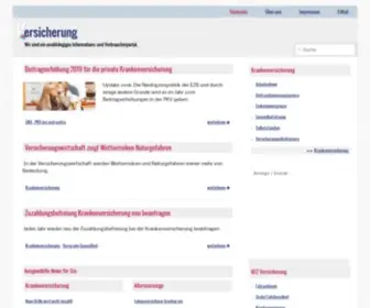 Versicherung-IN.de(Wir sind ein unabhängiges Informations) Screenshot