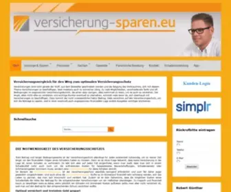 Versicherung-Sparen.eu(Versicherung sparen) Screenshot