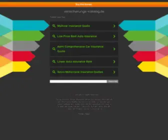 Versicherungs-Katalog.de(Versicherungs Katalog) Screenshot