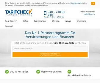 Versicherungspartnerprogramm.de(Partnerprogramm Versicherungen) Screenshot