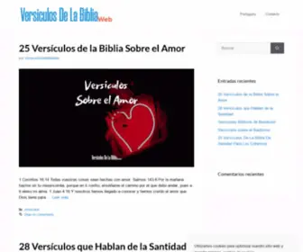 Versiculosdelabibliaweb.com(Versículos De La Biblia Web) Screenshot