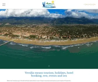 Versilia.org(Seaside holiday in Versilia and hotel in Viareggio with) Screenshot