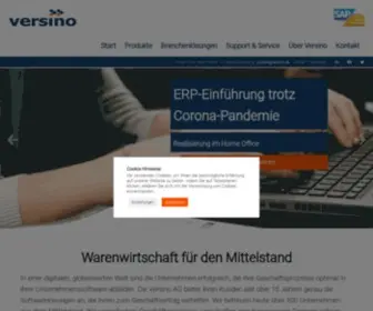 Versino.de(Versino AG) Screenshot