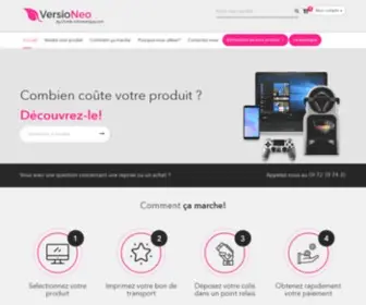 Versioneo.com(Grossiste et détaillant spécialisé en produits reconditionnées) Screenshot