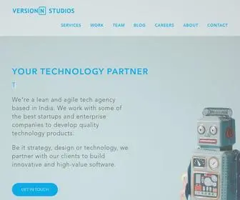 Versionn.com(Your Technology Partner) Screenshot