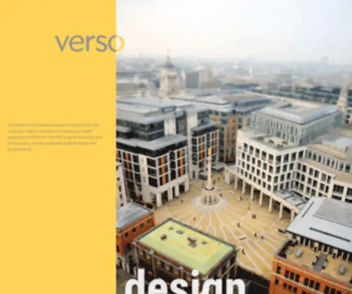 Versodesigncorp.com(Design for print & web) Screenshot