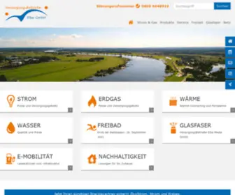 Versorgungsbetriebe-Elbe.de(Versorgungsbetriebe Elbe GmbH) Screenshot