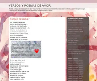 Versos-Poemas-Frases.com(VERSOS Y POEMAS DE AMOR) Screenshot