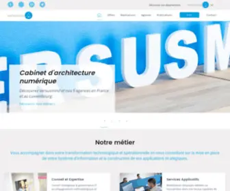 Versusmind.eu(Cabinet d'architecture numérique & éditeur de logiciels) Screenshot