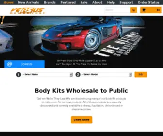 Versusmotorsport.com(Body Kits Wholesale to Public) Screenshot