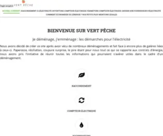 Vert-Peche.fr(This domain was registered by) Screenshot