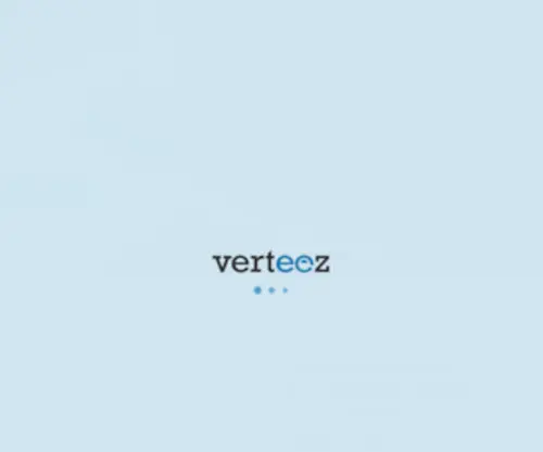 Verteez.com(Website development agency) Screenshot