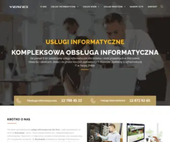 Vertes.pl(Outsourcing IT i usługi internetowe) Screenshot