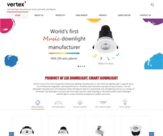 Vertex-Lighting.com(Vertex Lighting and Electrical Co) Screenshot