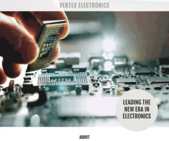 Vertexele.com(Vertex Electronics) Screenshot