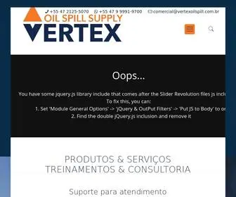 Vertexoilspill.com.br(Cursos, Treinamentos e Consultoria) Screenshot