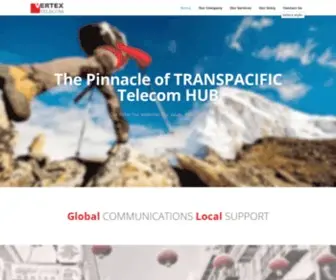 Vertextelecom.com(Cost-effective convergent telecom solutions-Vertex Telecom) Screenshot