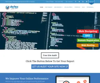 Vertexwebsurf.com(Website Design Toronto) Screenshot