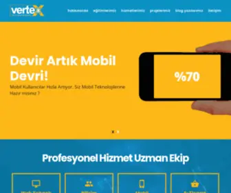 Vertexyazilim.com(Verteks Yazılım) Screenshot