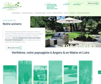 Vertheme-Paysagiste.com(Vertheme Paysagiste) Screenshot