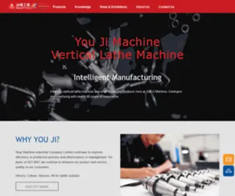 Vertical-Lathe.com(Vertical Lathe Machine) Screenshot