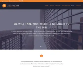 Vertical-Web.com(Vertical Web Marketing Agency) Screenshot