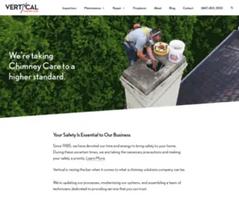 Verticalchimney.com(Vertical Chimney Care) Screenshot