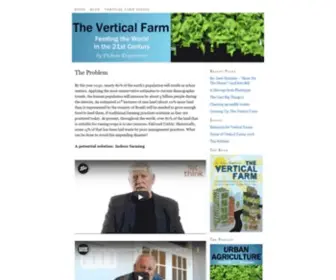 Verticalfarm.com(The Problem) Screenshot