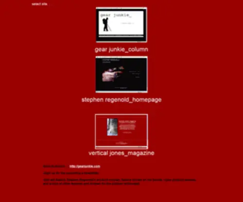 Verticaljones.com(VERTICAL JONES) Screenshot