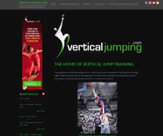 Verticaljumping.com(How To Jump Higher) Screenshot