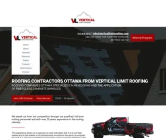 Verticallimitroofing.com(Vertical Limit Roofing) Screenshot