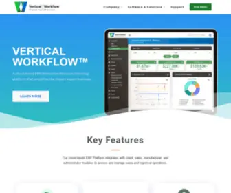 Verticalworkflow.us(Vertical Workflow) Screenshot