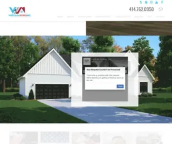 Verticalworksinc.com(Custom Home Builder) Screenshot