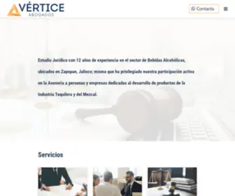 Verticelegal.com(Vértice Abogados) Screenshot