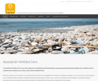 Vertidoscero.com(Asociación Vertidos Cero) Screenshot