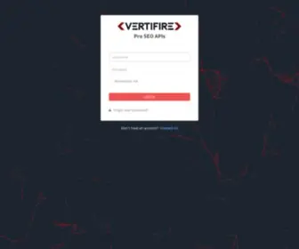 Vertifire.com(Premium SERP API Services) Screenshot