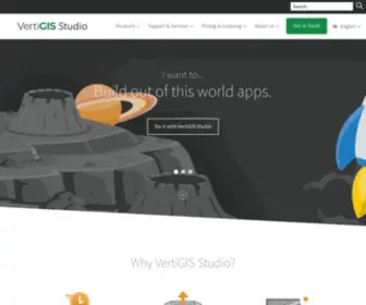 Vertigisstudio.com(VertiGIS Studio) Screenshot